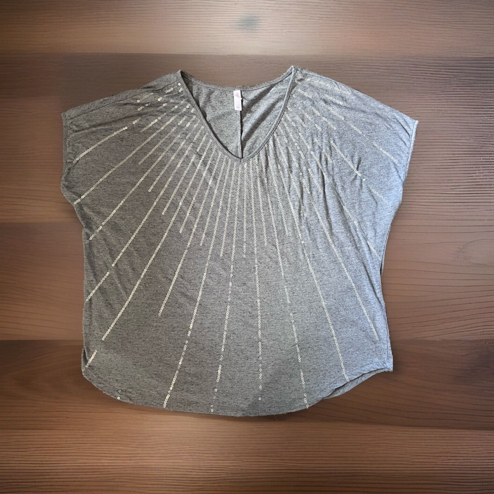 Xhilaration Women’s Dolman top gray 1X